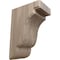 Ekena Millwork 3 1/2"W x 5"D x 7 1/2"H Bedford Bracket, Walnut BKTW04X05X08BEWA - alternate 1